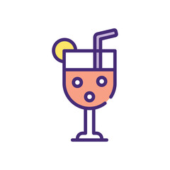 Margarita  icon vector