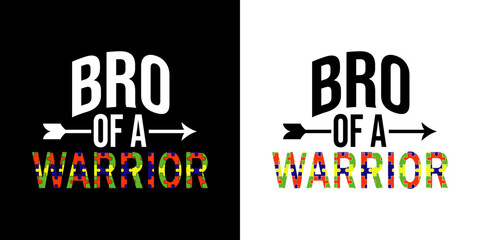 Bro of a warrior - digital high quality print ready cut file