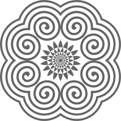 Seamless Hmong Embroidery Patterns in Hmong Ethnic Style, Black and White Tone, Pattern Design for Carpets, Clothing, Fabrics, Textures, Wallpaper, Wrapping, Fashion