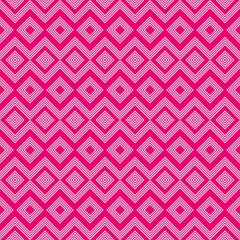 Bold Pink Diamond Line Pattern