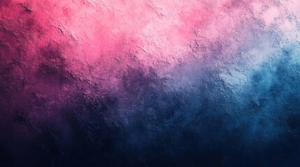 Vibrant pink and blue textured abstract background with gradient