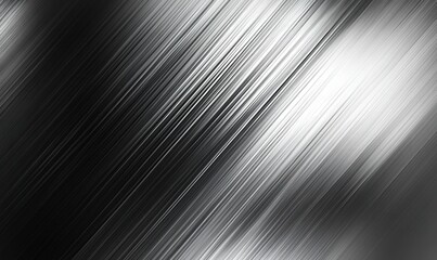 Abstract black and white diagonal streaks create a dynamic, textured pattern.