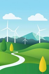 Obraz premium Pathfinders: Charting the Road to a Sustainable Future