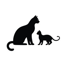 black cat silhouette