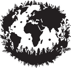 world map vector illustration