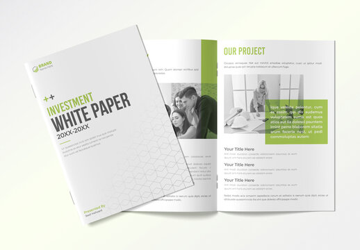 Investment White Paper Proposal Layout