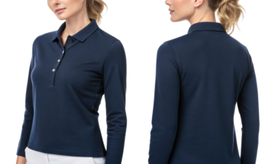 stylish polo shirt template designed for comfort and versatility, perfect for casual outings or sporty activities