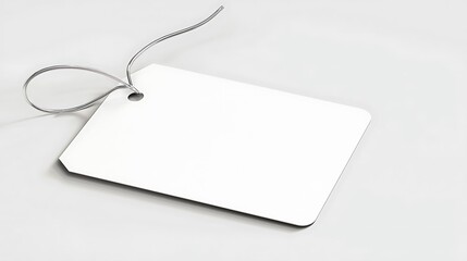 Blank price tag, ready for custom design
