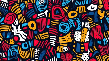 Colorful Organic Shapes