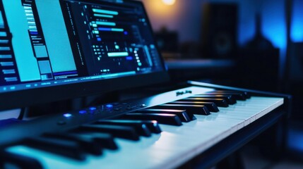 An AI driven automated music composition system, AI composing original music based on mood, genre
