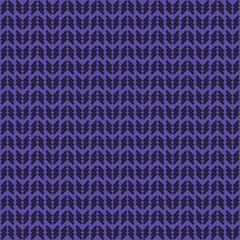 Hand-Drawn Chevron Pattern on Purple