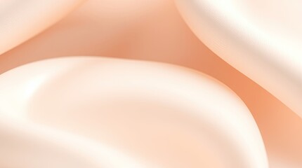 Soft satin folds create a gentle and delicate background