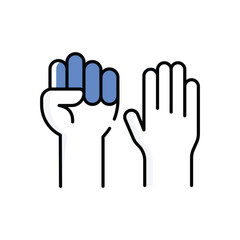 Minority Right  Vector icon