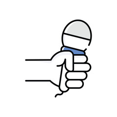 Press Freedom Vector icon