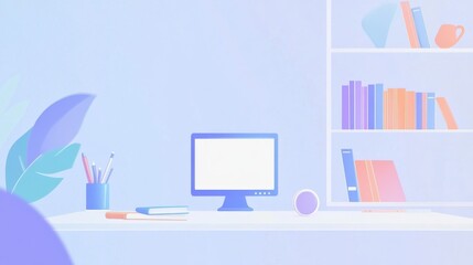 An AI powered educational tutoring system, providing personalized lessons and feedback for students in various subjects, Education tech style