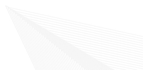 Minimalist Abstract Line Art - Geometric Architecture and Futuristic Design - Vector Illustration