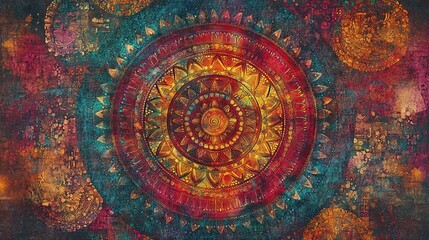 Fototapeta premium Symmetrical Blossom Art