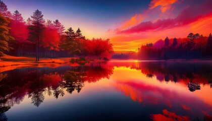 The reflection captures the soul of the landscape.  