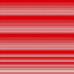 Red Tribal-Inspired Stripe Pattern