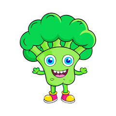 Fototapeta premium funny cartoon zombie