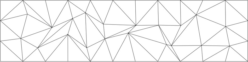 Fototapeta premium Abstract geometric chaos pattern with intersecting lines and triangles for modern design projects.