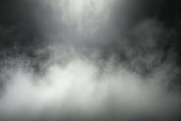 Fototapeta premium Dark black and gray blurred background has a little abstract light