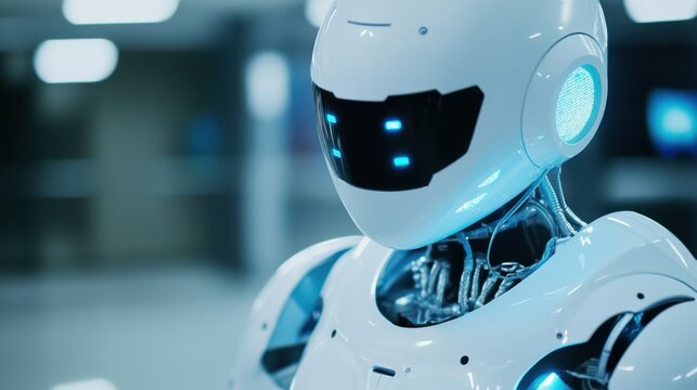 An AI powered virtual healthcare assistant, virtual consultations and personalized health advice based on patient data, Medical tech style