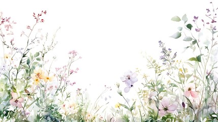 Obraz premium A soft watercolor hand paint background