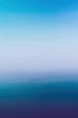 Serene gradient of blue tones