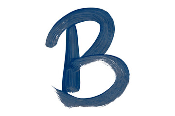 Obraz premium White background with colorful letters