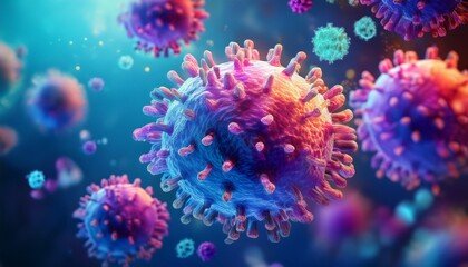 The world of virus particles comes alive under the electron microscope.  