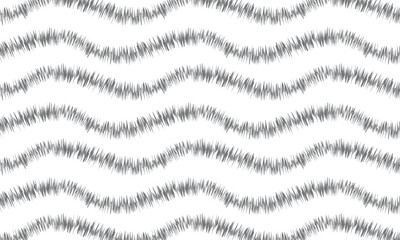 Repeating Pattern Horizontal Fuzzy Wavy Lines