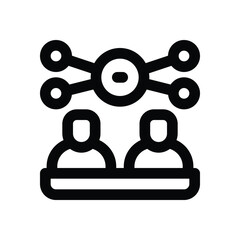 Fototapeta premium event line icon. Clean and minimalist vector icon for websites, mobile apps, presentations, and logos. Fully scalable and customizable for any project.