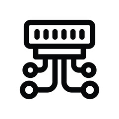 switch line icon. Clean and minimalist vector icon for websites, mobile apps, presentations, and logos. Fully scalable and customizable for any project.