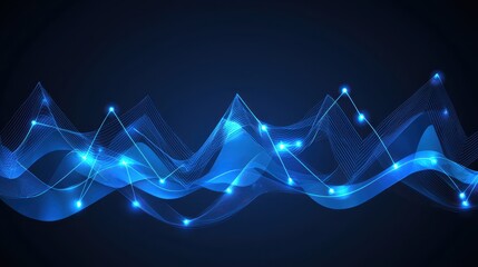 abstract blue background