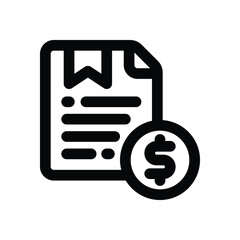 report line icon. Clean and minimalist vector icon for websites, mobile apps, presentations, and logos. Fully scalable and customizable for any project.