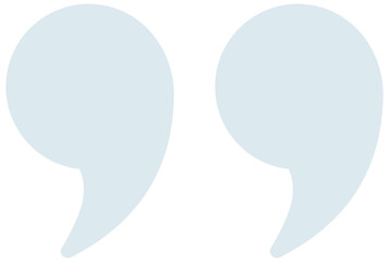 Quotation for speech text highlighting in posts, banners, cards, brochures etc.