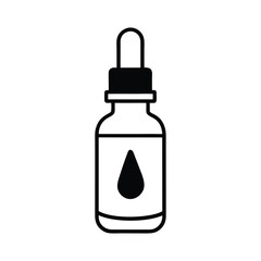 Essential Oil Dropper Bottle Icon