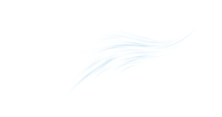 Blue air flow and wind direction vector set with cold stream elements. Isolated icons representing freshness, ventilation, filtration, and movement—perfect for HVAC, water, or air conditioning designs