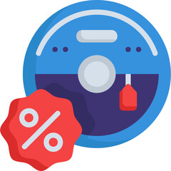 Robot Vacuum Icon