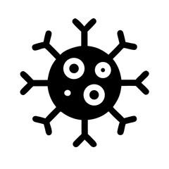 Obraz premium Virus Icon Vector pictogram