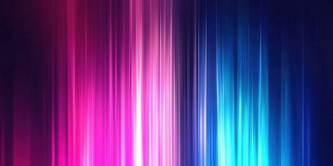 Fototapeta premium Dynamic vibrant abstract neon gradient background featuring glowing lines and futuristic design elements in a cyberpunk style 