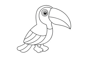Tropical Toucan Coloring Book – Relaxing and Creative Bird Art

