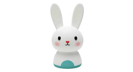 Isolated Baby Rabbit