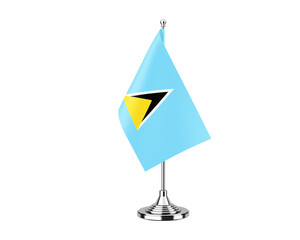 Saint Lucia Table Flag