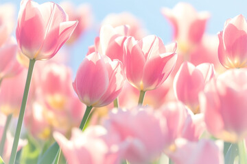 Fototapeta premium 美しいチューリップの花