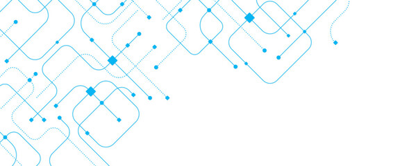 Vector abstract global network connection geometric with background and connecting dots and lines digital technology 