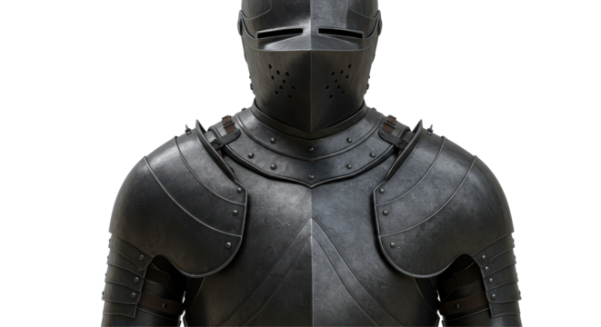 Isolated Knight Armour