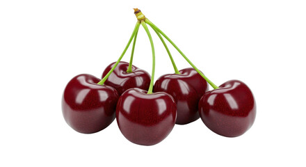 Isolated Cherries