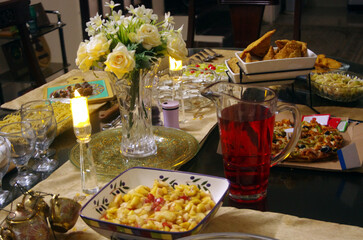 iftar buffet and table decor ideas 